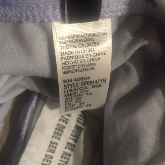 SPLENDID NWT FLORAL FLURRY BIKINI SWIM SET SMALL - Picture 9 of 9